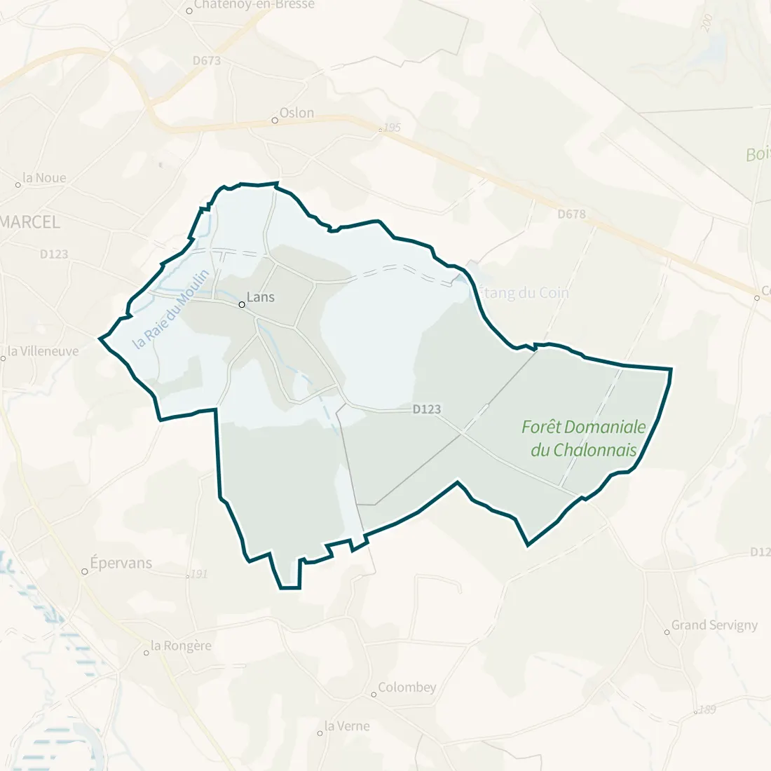 Carte : Lans