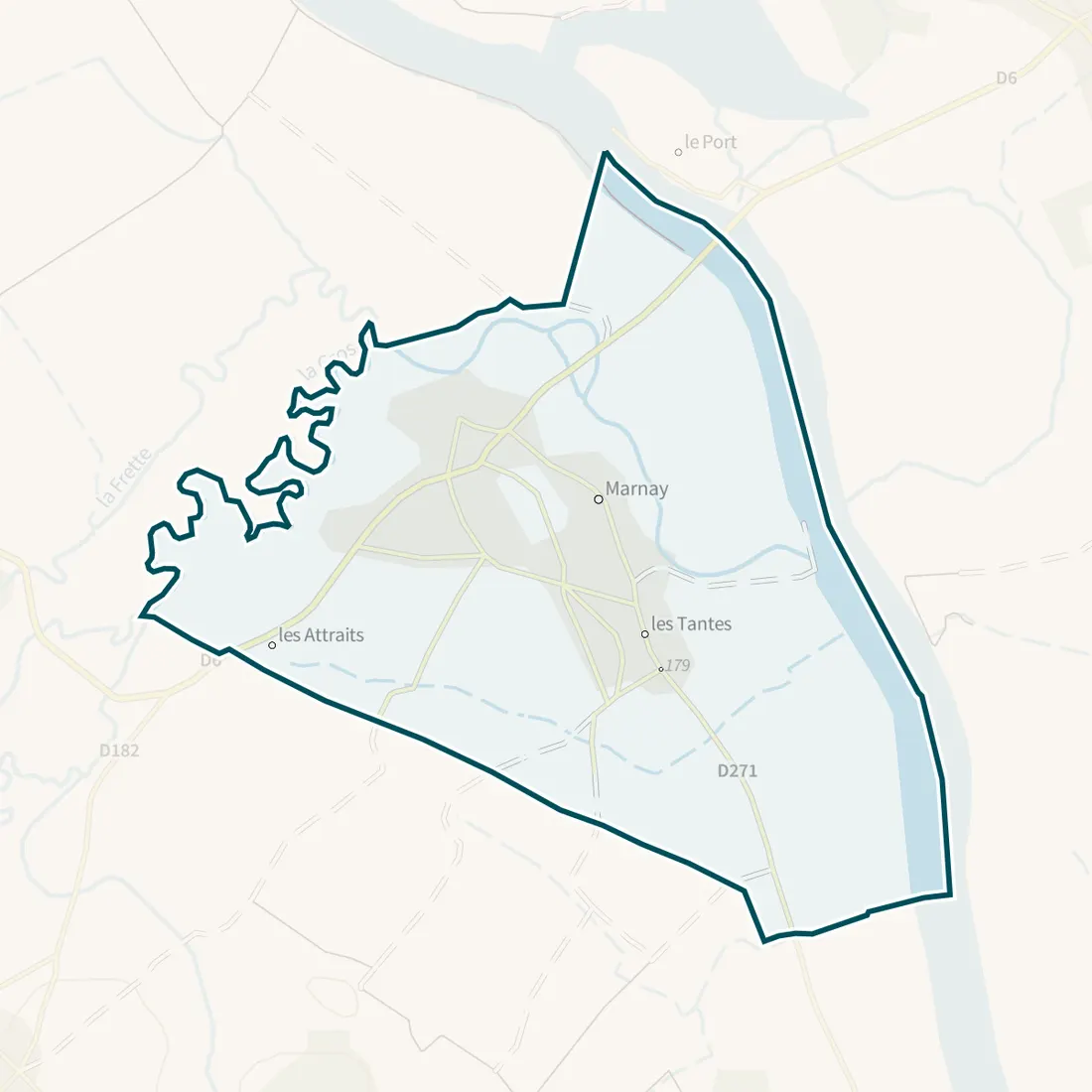 Carte : Marnay